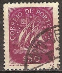 Stamps : Europe : Portugal :  carabela