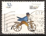 Stamps : Europe : Portugal :  100a de la Unión Ciclista Internacional.