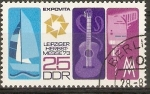 Stamps Germany -  BOTE,   GUITARRA,   TALADRO