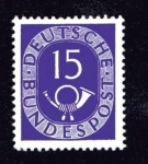 Stamps : Europe : Germany :  Corneta Postal