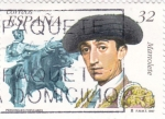Stamps Spain -  personajes populares  -Manolete   (A)