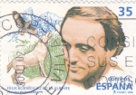 Stamps Spain -  personajes populares -Félix Rodriguez de la Fuente