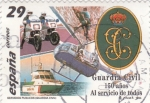 Stamps Spain -  servicios públicos- guardia civil   (A)