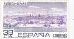 Stamps Spain -  Sevilla Puerto de las Indias   (A)
