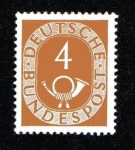 Sellos de Europa - Alemania -  Corneta Postal