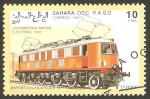 Stamps Morocco -  Locomotora eléctrica