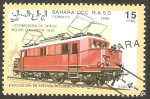 Stamps Morocco -  Locomotora eléctrica