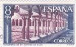 Stamps Spain -  Monasterio de santo Domindo de Silos    (A)
