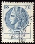 Stamps : Europe : Italy :  Coin of Syracuse