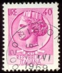 Stamps : Europe : Italy :  Coin of Syracuse