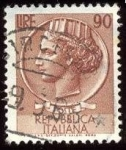 Stamps : Europe : Italy :  Coin of Syracuse