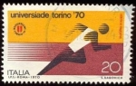 Sellos de Europa - Italia -  Universiade Torino 1970