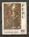 Stamps Peru -  ADORACIÒN   DE   LOS   PASTORES