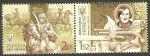 Stamps Ukraine -  872 y 871 - Nicolas Gogol, escritor y autor dramático, 