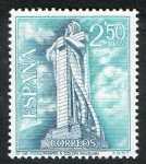 Sellos de Europa - Espa�a -  1805-  Serie Turística. Monumento a Colón ( Huelva ).