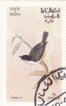 Stamps Oman -  Marsh Tit