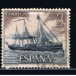 Stamps Spain -  Edifil  1609  Homenaje a la Marina Española.  