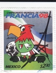 Stamps Mexico -  Campeonato mundial de Futbol FRANCIA 98