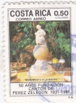 Sellos de America - Costa Rica -  50 años fundación canton Pérez Celedón 1931-1981
