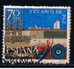 Stamps Spain -  Edifil  1580  XXV años de Paz Española. 