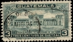 Stamps : America : Guatemala :  Palacio Nacional.