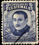 Stamps Guatemala -  Rafael María Landivar, aniversario fallecimiento.