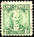 Stamps America - Cuba -  José Martí.