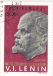 Sellos de Europa - Rumania -  100 años nacimiento Lenin 1870-1970
