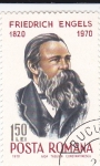 Sellos de Europa - Rumania -  Friedrich Engels