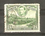 Stamps America - Guyana -  TRANSPORTE   DE   CAÑA   DE   AZÙCAR