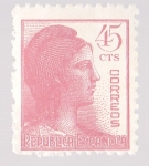 Stamps Spain -  Republica Española - 1er Centenario - Alegoría República