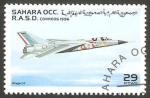 Sellos de Africa - Marruecos -  Avión Mirage G8