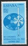 Sellos de Europa - Espa�a -  1817- Congreso Internacional del Frío.