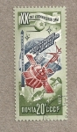 Stamps Russia -  XX Aniv. Exploración Espacial