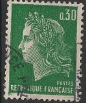 Stamps : Europe : France :  Marianne. Sc1230