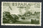 Sellos de Europa - Espa�a -  1822- Forjadores de América.Vista de Nutka.