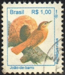 Stamps : America : Brazil :  pajaros