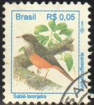 Stamps : America : Brazil :  pajaros