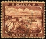 Stamps Malta -  Puerto de la Valette.