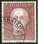 Stamps Germany -  DEUTSCHE BUNDESPOST - KAETHE KOLLWITZ
