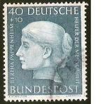 Stamps Germany -  BERTHA PAPPENHEIM - DEUTSCHE BUNDESPOST