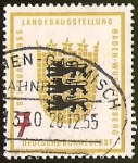 Stamps Germany -  STUTTGART 1955 LANDESAUSSTELLUNG BADEN WURTTEMBERG