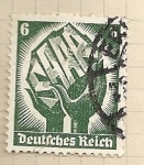 Stamps Germany -  Sarre