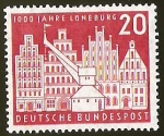 Stamps Germany -  1000 JAHRE LUNEBURG - DEUTSCHE BUNDESPOST
