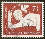 Stamps Germany -  JUGENDMARKEN - DEUTSCHE BUNDESPOST