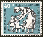 Stamps Germany -  DIE KINDERSCHWESTER - DEUTSCHE BUNDESPOST