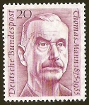 Stamps Germany -  THOMAS MANN - DEUTSCHE BUNDESPOST