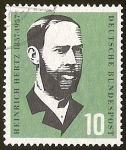 Stamps Germany -  HEINRICH HERTZ - DEUTSCHE BUNDESPOST