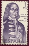 Sellos de Europa - Espaa -  1966 Forjadores de America. Jose A. Manso de Velasco - Edifil:1752