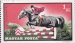 Stamps Hungary -  caballos